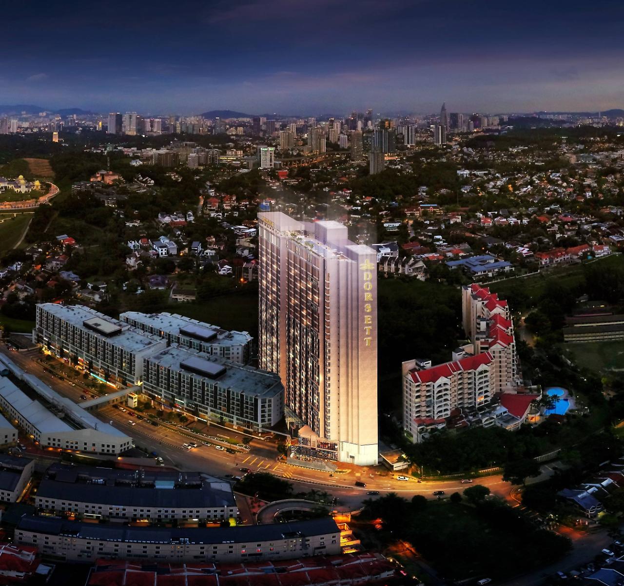 ดอร์เซต ฮาร์ตามัส กัวลาลัมเปอร์ Hotel ภายนอก รูปภาพ The 38-storey residential tower
