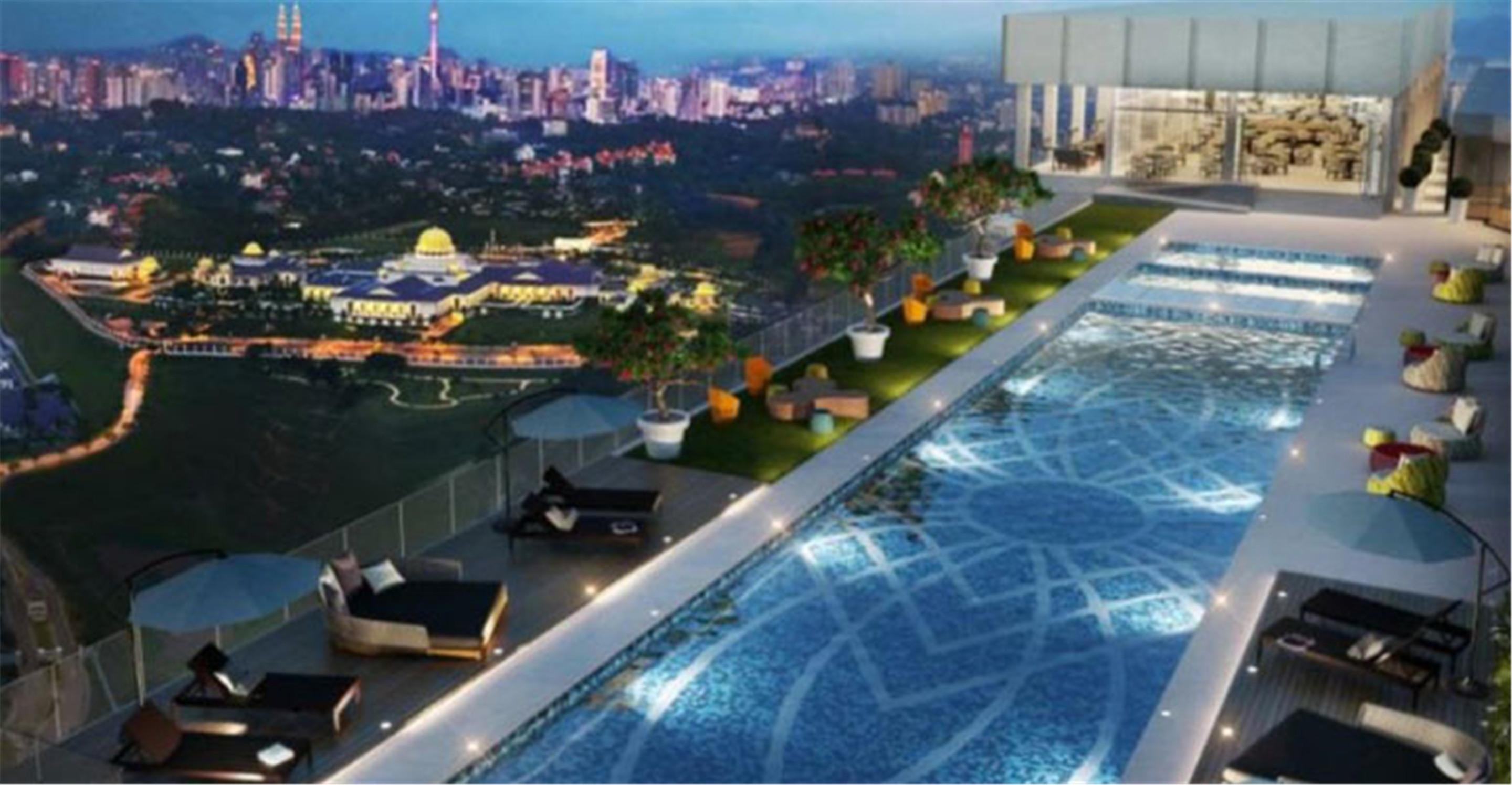 ดอร์เซต ฮาร์ตามัส กัวลาลัมเปอร์ Hotel ภายนอก รูปภาพ Sky Pool